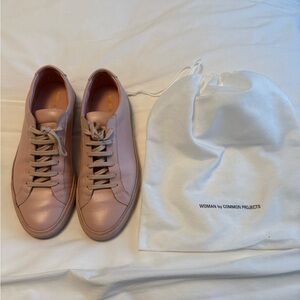 Common projects lace up sneakers